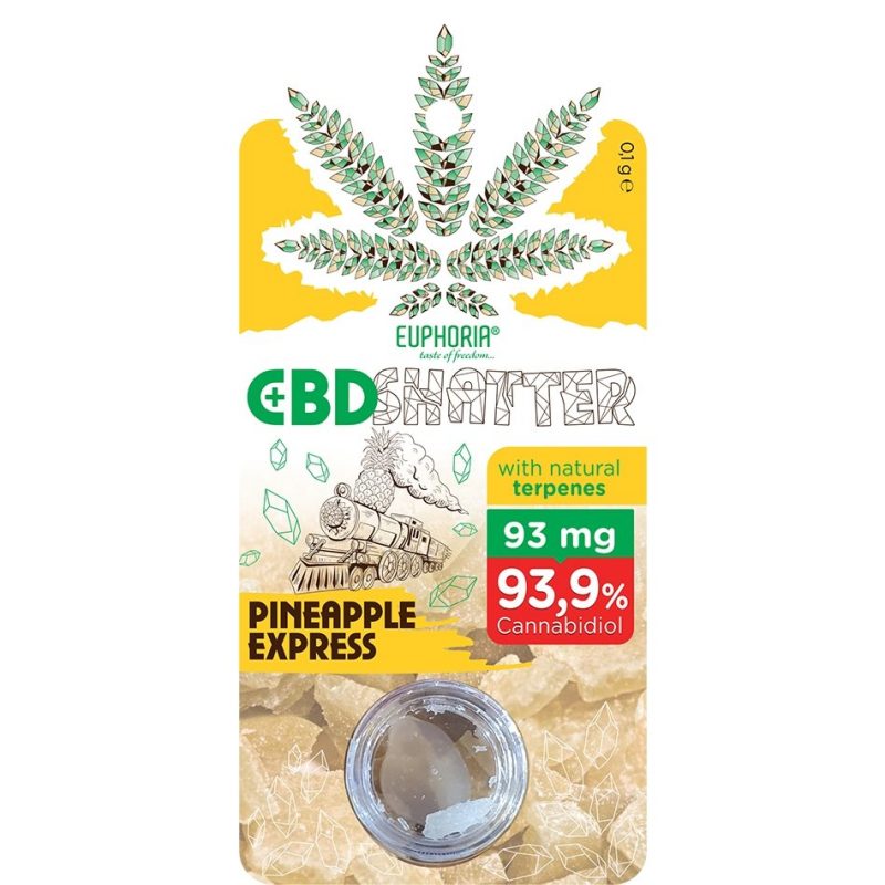 CBD Extracts - Pineapple Express Shatter - Inspired Life CBD