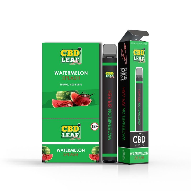CBD Leaf Disposable Vape 150mg 2ml - Inspired Life CBD