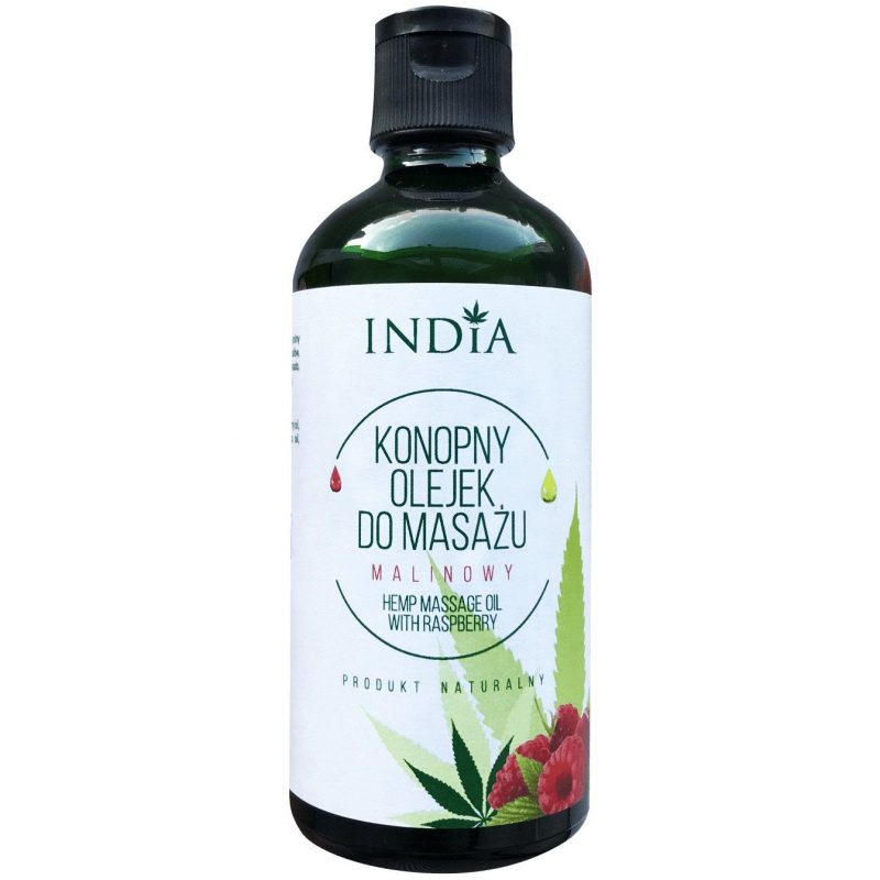 Hemp Raspberry Massage Oil - 100ml - Inspired Life CBD