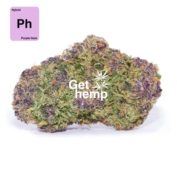 A buf of Purple Haze CBD Hemp Flower 1g - 30% CBD
